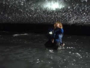 Castner glacier, Alaska family travel